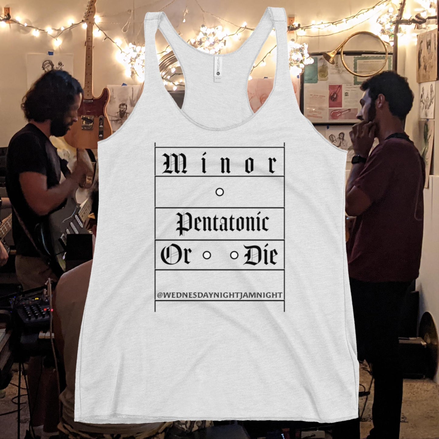 Women's Racerback Pentatonic Or Die Tank