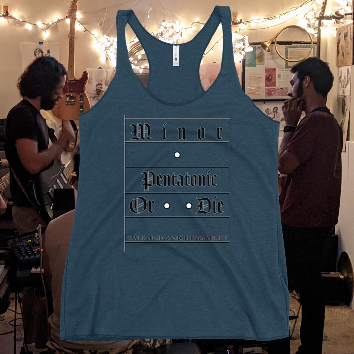 Women's Racerback Pentatonic Or Die Tank