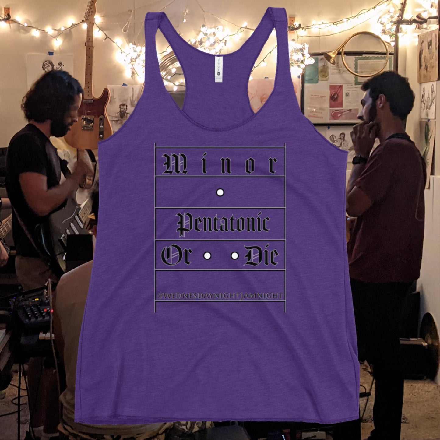 Women's Racerback Pentatonic Or Die Tank