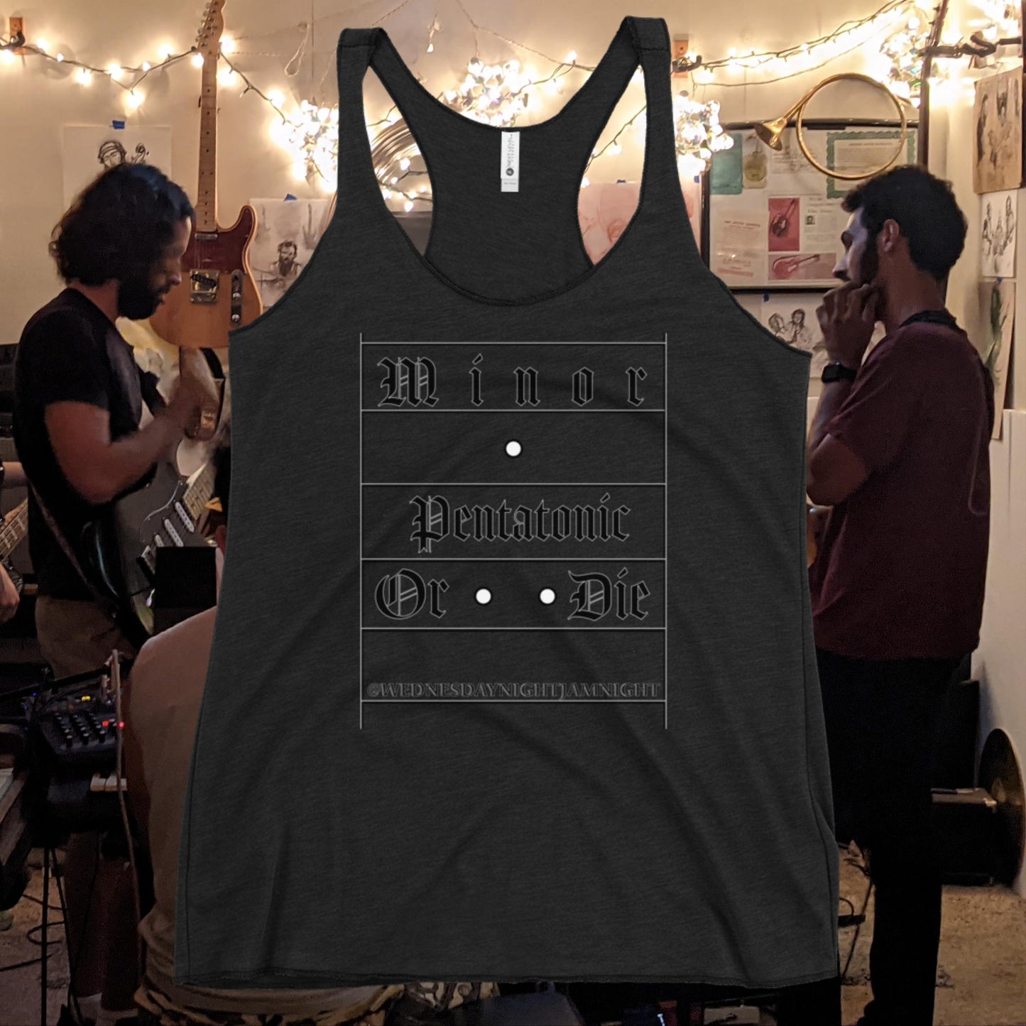 Women's Racerback Pentatonic Or Die Tank