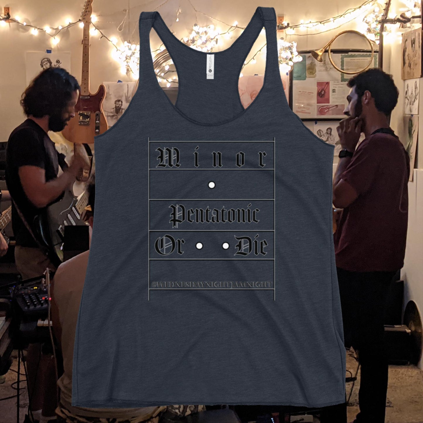 Women's Racerback Pentatonic Or Die Tank