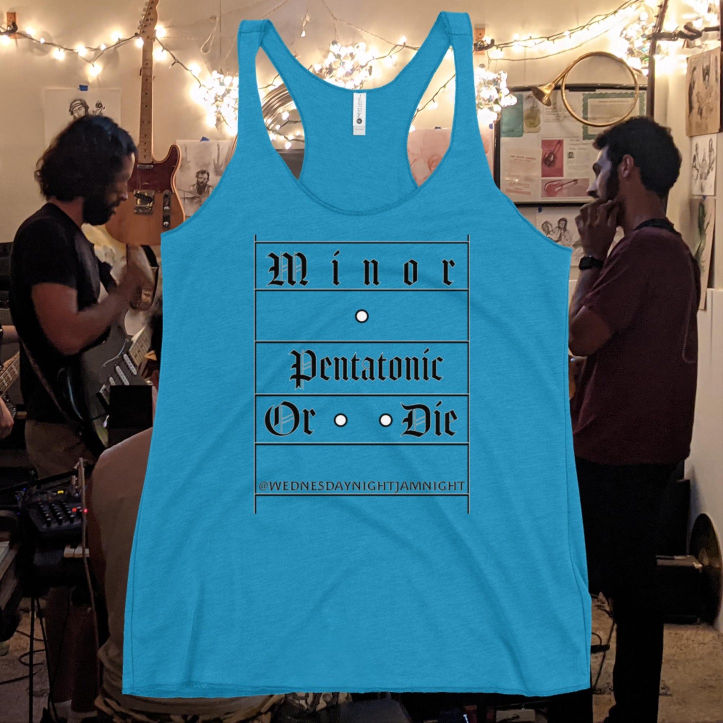 Women's Racerback Pentatonic Or Die Tank