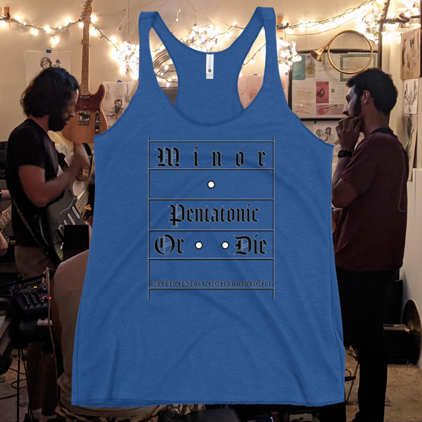 Women's Racerback Pentatonic Or Die Tank