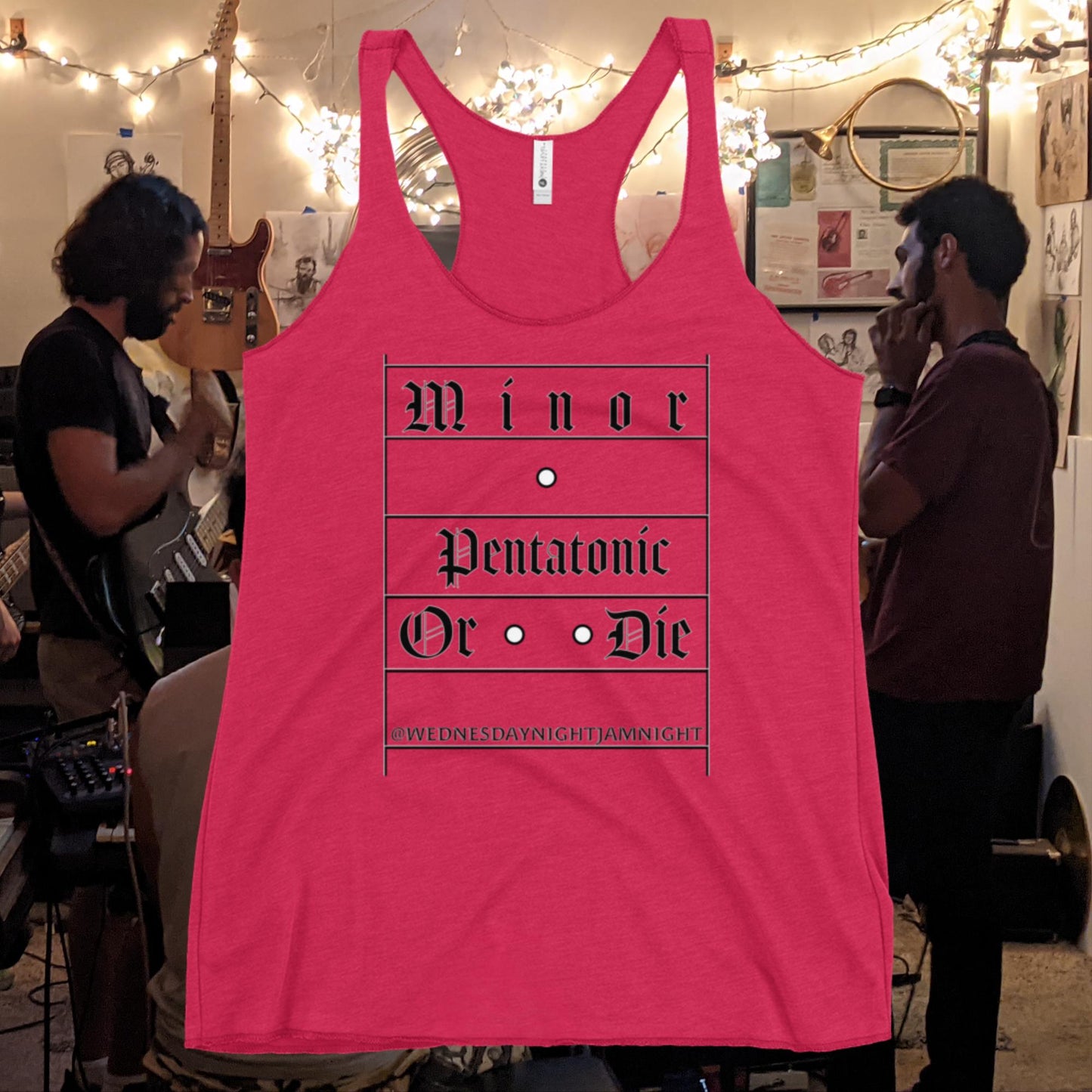 Women's Racerback Pentatonic Or Die Tank