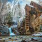 On the first snow of the season, deep in the rocky mountains, there lies a mill that once kept a community alive. The water flows clear like crystal, the mill stands like a sentinel, watching over its wild patch of the forest. 